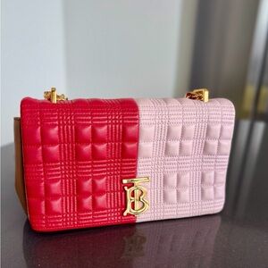 Burberry Lola bag - two tone